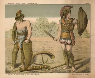 Kleinasiaten Trojaner Griechen Lydier Macedonier