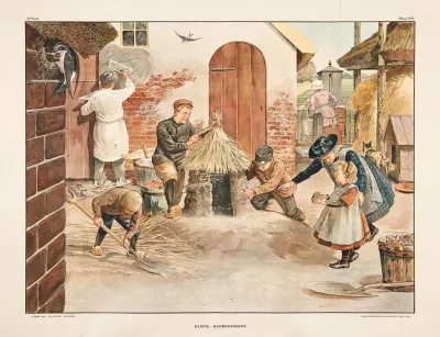 Kleine Kleibewerfers