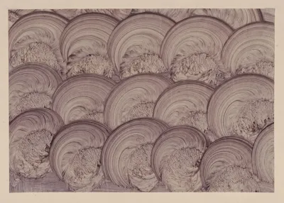 Kleisterpapier Flachenmuster