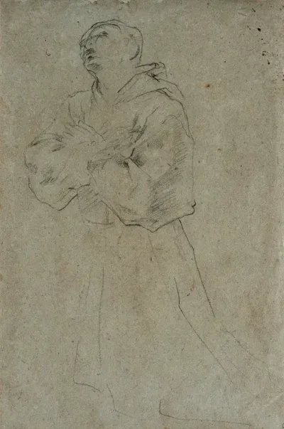 Kneeling Monk