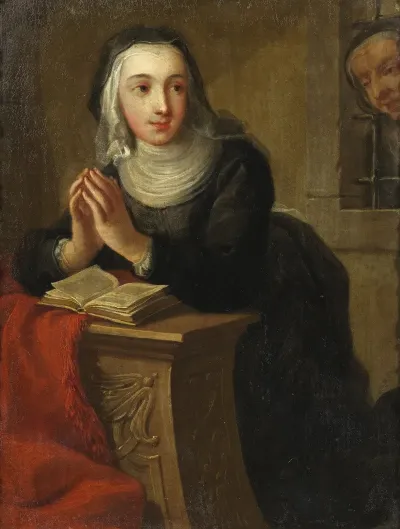 Kneeling Nun 3