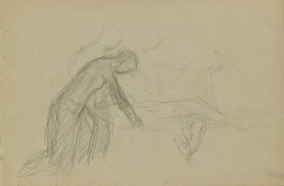 Kneeling Woman Sketches Of Human Figures