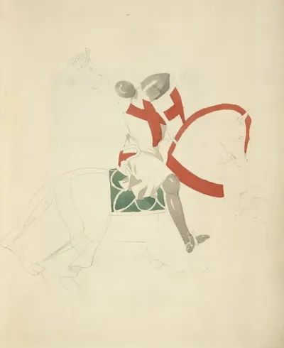 Knight On Saddle