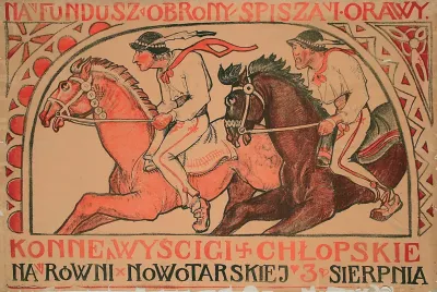 Konne Wyscigi Chlopskie Na Rowni Nowotarskiej