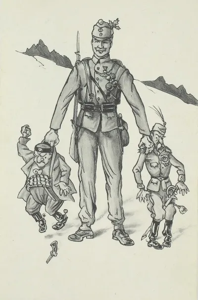 Kriegskarikatur