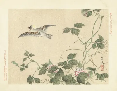 Kudzu And Great Tit