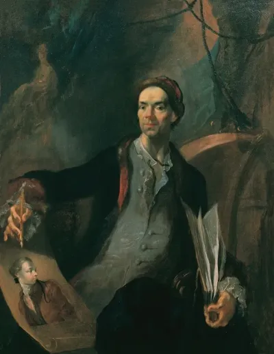 Kunstlerbildnis Sogenanntes Selbstbildnis