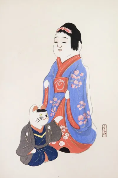 Kyosens Collected Illustrations Of Japanese Toys Pl 029