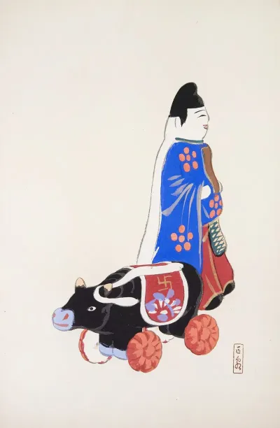 Kyosens Collected Illustrations Of Japanese Toys Pl 039