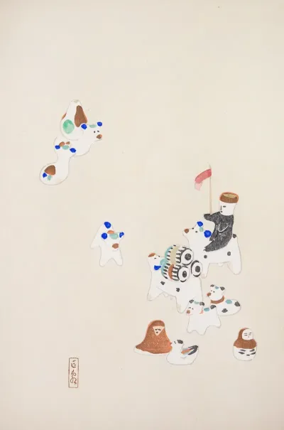 Kyosens Collected Illustrations Of Japanese Toys Pl 046