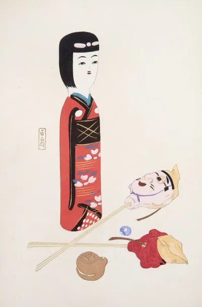 Kyosens Collected Illustrations Of Japanese Toys Pl 053