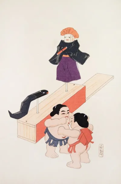 Kyosens Collected Illustrations Of Japanese Toys Pl 061