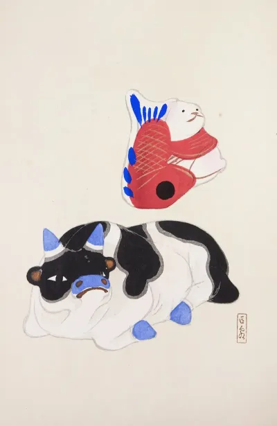Kyosens Collected Illustrations Of Japanese Toys Pl 068