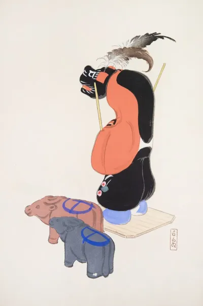 Kyosens Collected Illustrations Of Japanese Toys Pl 081