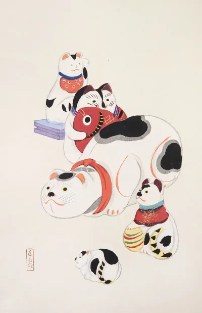 Kyosens Collected Illustrations Of Japanese Toys Pl 093