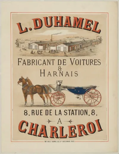 L Duhamel Fabricant De Voitures Harnais