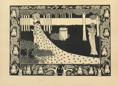 La Beale Isoud At Joyous Gard From Le Morte Darthur