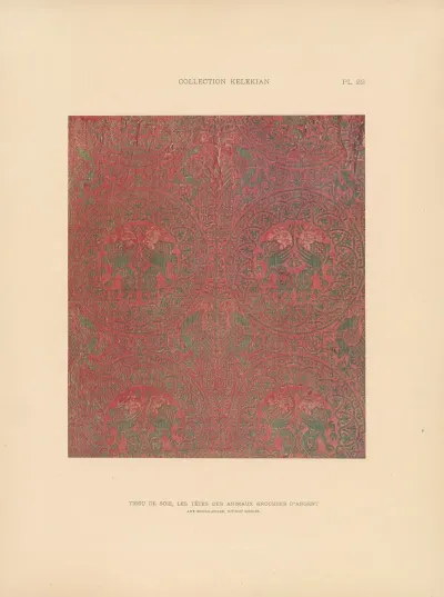 La Collection Kelekian Etoffes Tapis Dorient De Venise Pl 022