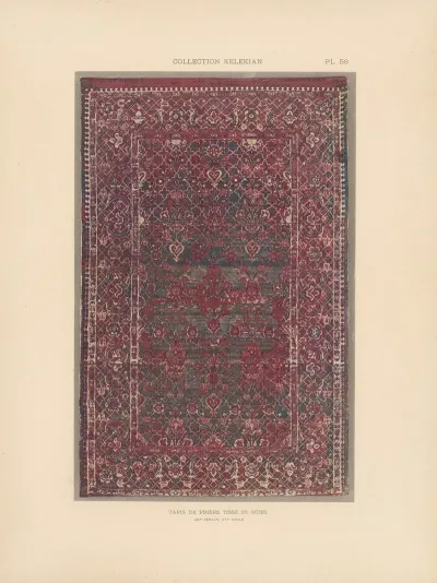 La Collection Kelekian Etoffes Tapis Dorient De Venise Pl 058