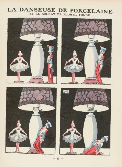 La Danseuse De Porcelaine Et Le Soldat De Plomb Fondu