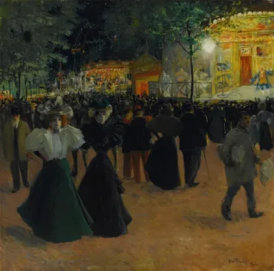 La Fete Forain Place Pigalle