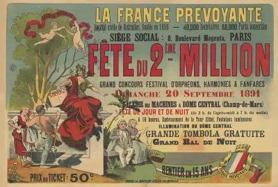 La France Prevoyante Societe Civile De Retraites Fete Du 2eme Million