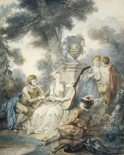 La Joueuse De Guitare Ou La Musique