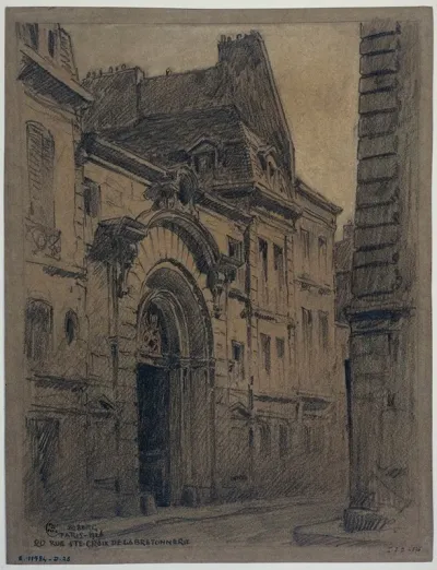 La Maison No 20 Rue Sainte Croix De La Bretonnerie