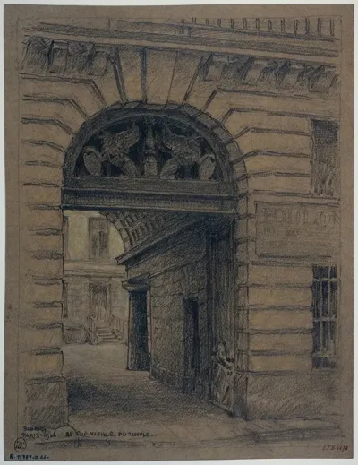 La Maison No24 De La Rue Vieille Du Temple