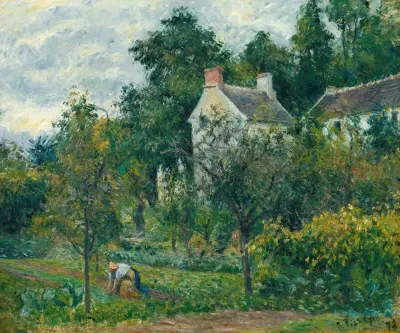 La Maison Rondest Et Son Jardin A Lhermitage Pontoise