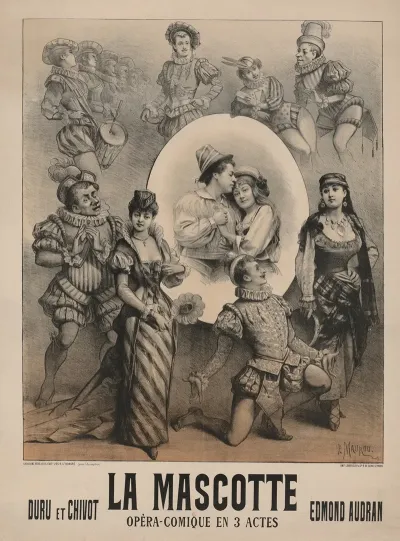 La Mascotte Opera Comique En 3 Actes Livret De Duru Et Chivot Musique De Edmond Audran