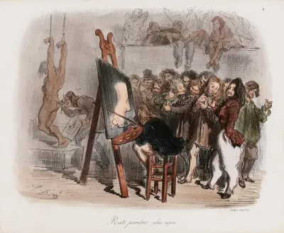 La Menagerie Parisienne Premier Tirage Pl 10