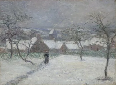 La Neige A Mortain Manche
