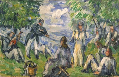 La Partie De Campagne Or Le Dejeuner Sur Lherbe
