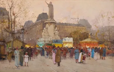 La Place Du Republic Paris