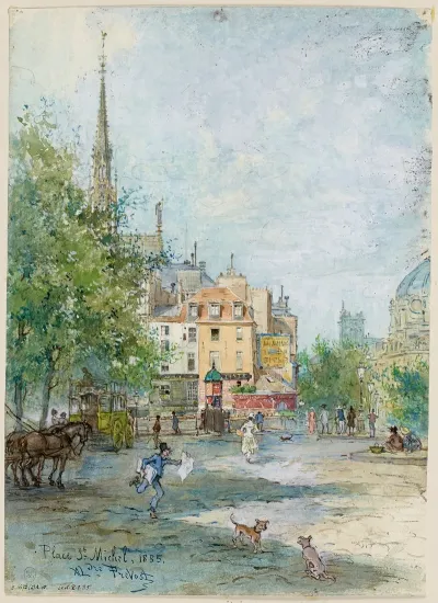 La Place Saint Michel