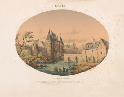 La Porte St Germain En 1630