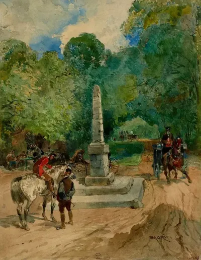 La Promenade Au Pre Catelan La Croix Catelan