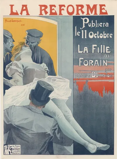La Reforme Publiera Le 11 Octobre La Fille Du Forain Par Melchior Bonnefois