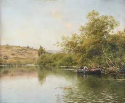 La Riviere Environs De Santiponce
