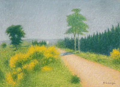 La Route De Belveze Vers Le Relai