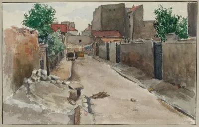La Rue De Chambery Prise De La Rue De Nice La Frontiere