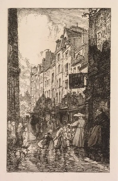 La Rue Des Pretres Saint Severin