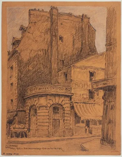 La Rue Mouffetard Et La Rue Du Pot De Fer