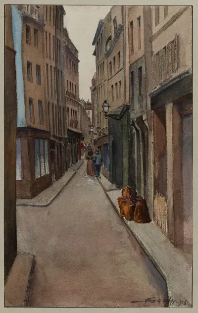 La Rue Quincampoix Prise De La Rue De La Reynie