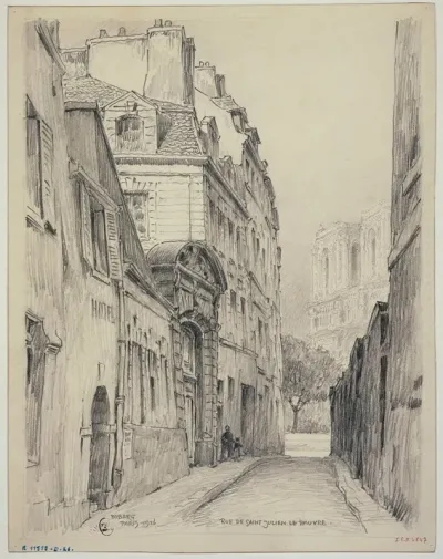 La Rue Saint Julien Le Pauvre 4