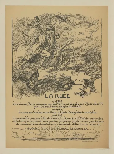 La Ruee En 1914