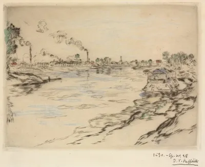 La Seine A Asnieres