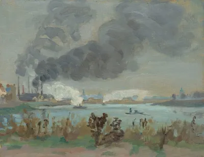 La Seine A Ivry