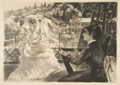 La Terrasse De La Villa Brancas